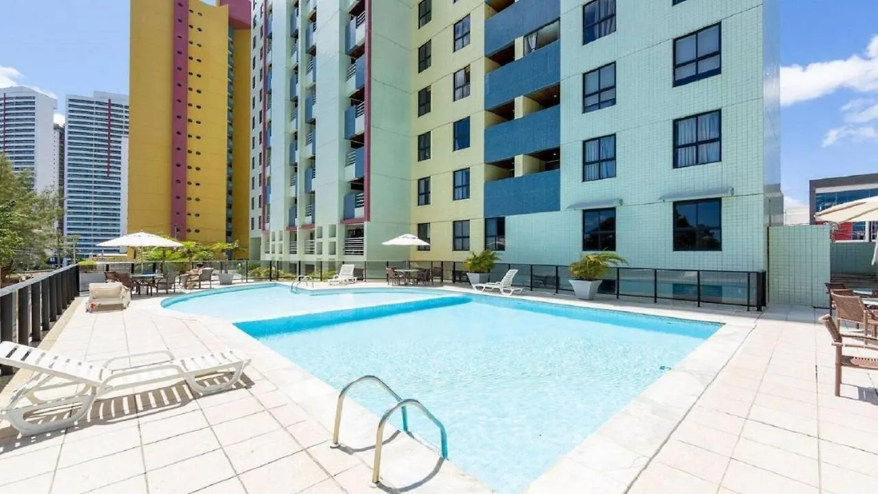 Apartamento Paradise 1706 Praia Flat - Nbi - Vista X Mar Ponta Negra Natal