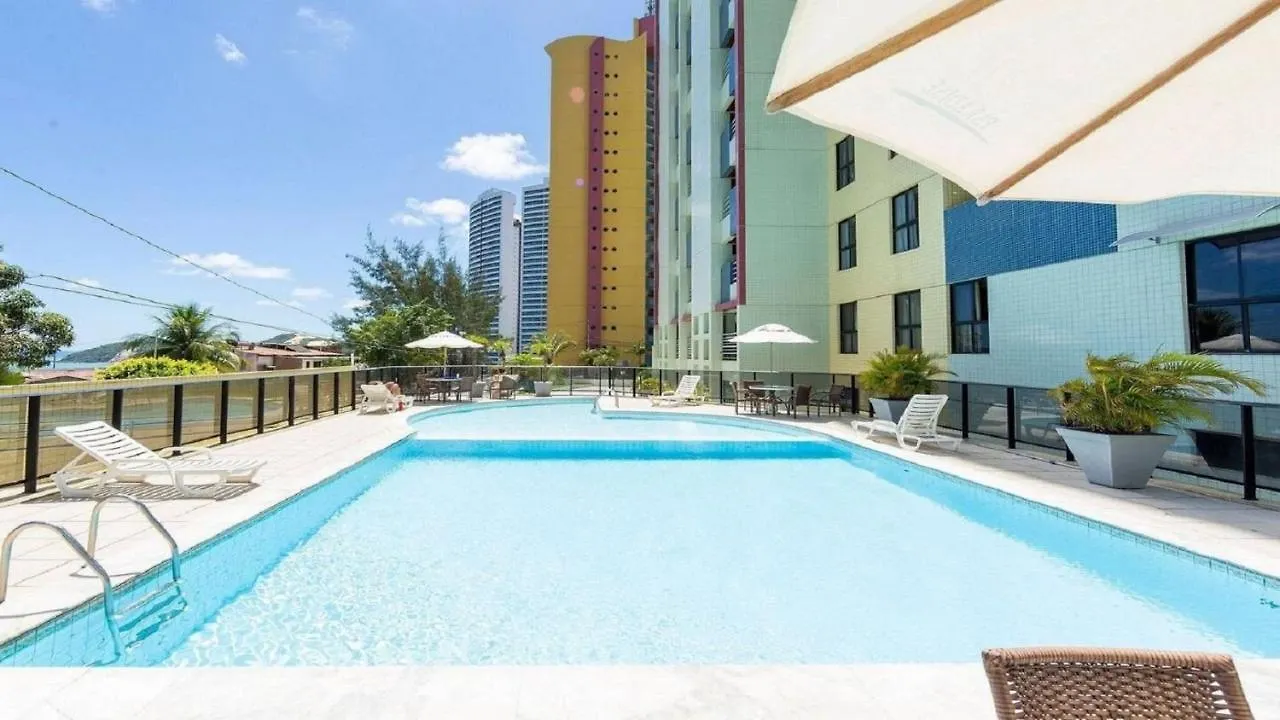 Apartamento Paradise 1706 Praia Flat - Nbi - Vista X Mar Ponta Negra Natal Brasil