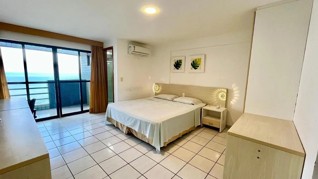 Apartamento Paradise 1706 Praia Flat - Nbi - Vista X Mar Ponta Negra Natal